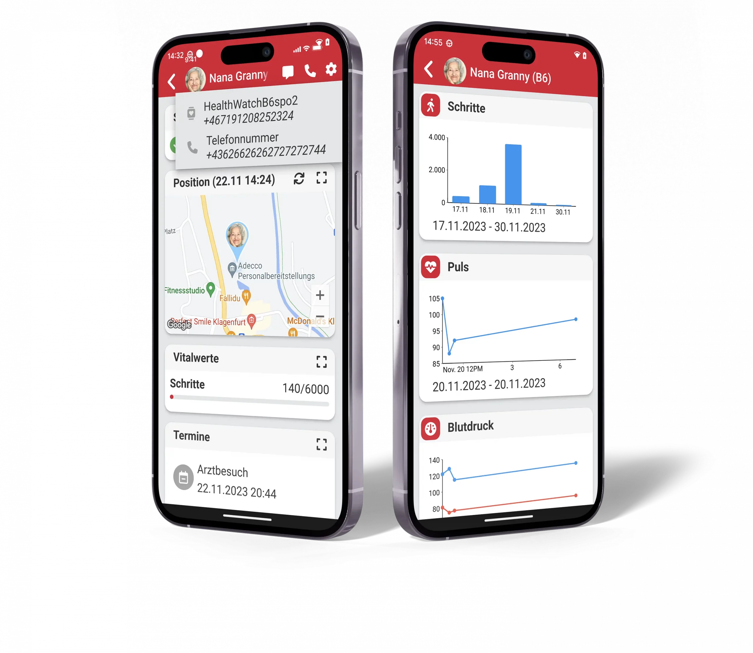 James Notruf App